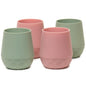 Tooshka® | Set of Four Tiny Cups | Baby-Led Weaning Essentials for Toddlers 6+ Months of Age | BPA, Lead, & Phthalate Free