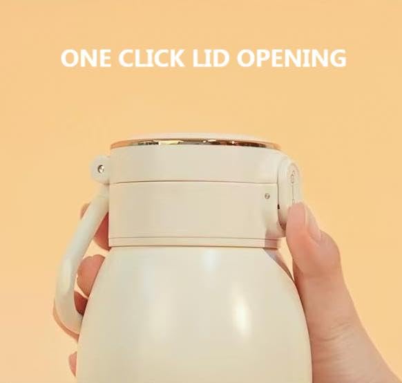 Cordless Portable Bottle Warmer, 17oz Big Capacity Travel Warmer for Breastmilk and Baby Formula, Fast Heating Milk Warmer for Baby with 2Hours Super Fast Charging,149℉ Pasteurization Function