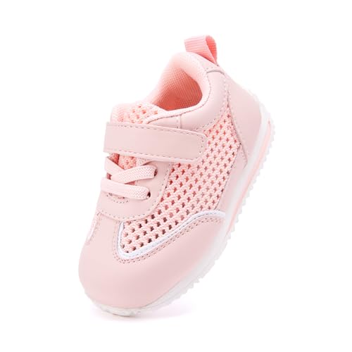BMCiTYBM Baby Boy Girl Shoes Breathable Mesh Walking Shoes Lightweight Non-Slip Sneakers Infant First Walkers 6 9 12 18 24 Month