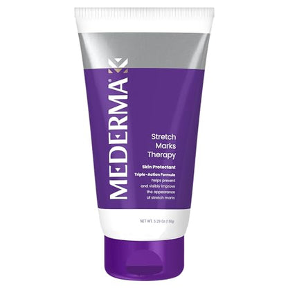Mederma Stretch Marks Therapy, Helps Prevent and Treat Stretch Marks, Safe to Use When Pregnant, Pregnancy Skin Care, 5.29 oz (150g)