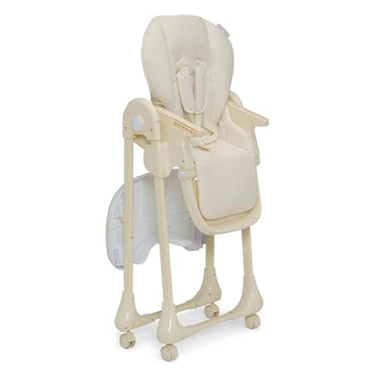 Delta Children Little Folks 2-in-1 SlimFold High Chair for Babies and Toddlers, Sage Green