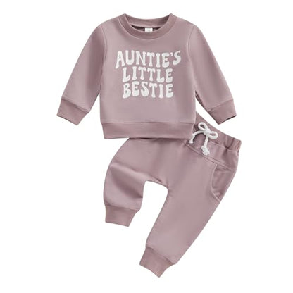Toddler Baby Mama's Boy Clothes Long Sleeve Sweatshirts Jogger Pant Newborn Boys 2 Piece Outfits Fall Winter