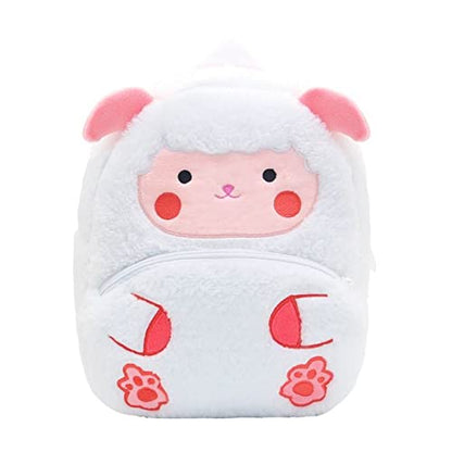 Toddler Backpack for Boys and Girls, Cute Soft Plush Animal Cartoon Mini Backpack Little For Kids 2-6 Years (Cows)