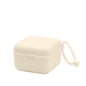 BIBS Pacifier Box with Loop for Storing & Carrying Soothers | 100% BPA Free Material | Designed & Made in Denmark | Vanilla