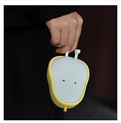 Cute Dinosaur Night Light, Brightness Adjustable Baby Bedside Night Lamp USB Recharging, Nursery Room Decor Kids Toddlers Night Light, Dinosaur Gifts for Birthday, Christmas, Green