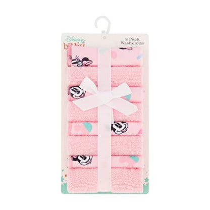 Disney Hooded Baby Towel and Baby Washcloths | Nursery Character Baby Towels and Washcloths | 2 Baby Bath Towels and 8 Washcloths for Baby Girls or Boys