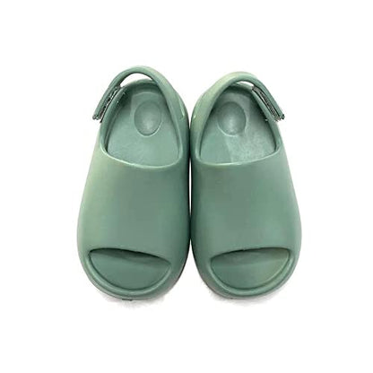 Toddler Little Kids Slides Sandals, Kid Summer Slip On Slides Sandals,Slippers with Strap Anti-slip Water Shoes，Indoor Outdoor Lightweight Slippers Sandals for Boys and Girls