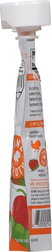 Serenity Kids 7+ Months Bone Broth Puree Made With Organic Veggies - Clean Label Project Purity Award Certified - 3.5 Ounce BPA-Free Pouch - Grass Fed Beef Pot Roast - 12 Count - Baby Food Pouch