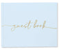 Lamare Elegant Blank Page Wedding Guest Book – The Perfect Polaroid Guest Book for Wedding Receptions, Birthdays, Baby Showers, and Special Events – A Stylish Sign-in Book for Guests