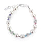 Cherished Moments Children's 14K Gold-plated or Sterling Silver Bracelet with Stardust Beads and Austrian Crystals for Babies, Infants, Toddlers, and Girls Jewelry Gifts