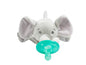 Philips AVENT Soothie Snuggle Pacifier Holder with Detachable Pacifier, 0m+, Giraffe, SCF347/01-1 Count (Pack of 1)