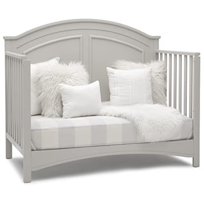 Delta Children Perry 6-in-1 Convertible Crib - Greenguard Gold Certified, Bianca White
