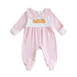 Kuriozud My First Halloween Baby Girl Boy Outfit Newborn Pumpkin Jumpsuit Romper Halloween Footie Pajamas Coming Home Outfit