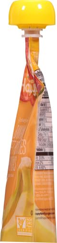 Happy Baby Organic Baby Food, Apples, Blueberries & Oats, 4 Oz