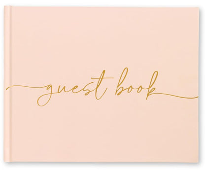Lamare Elegant Blank Page Wedding Guest Book – The Perfect Polaroid Guest Book for Wedding Receptions, Birthdays, Baby Showers, and Special Events – A Stylish Sign-in Book for Guests