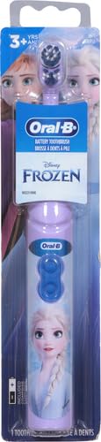Oral-B Kids Battery Power Electric Toothbrush Featuring Disney's Frozen for Children and Toddlers age 3+, Soft (Characters May Vary)