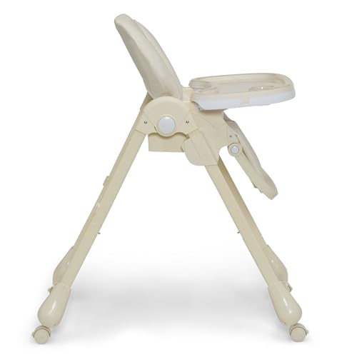 Delta Children Little Folks 2-in-1 SlimFold High Chair for Babies and Toddlers, Sage Green