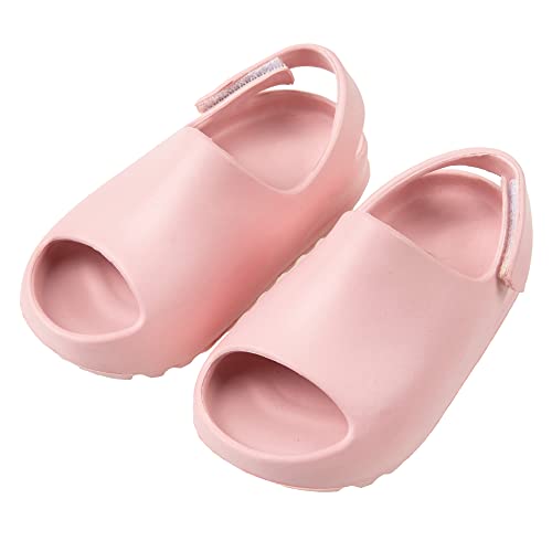 Toddler Little Kids Slides Sandals, Kid Summer Slip On Slides Sandals,Slippers with Strap Anti-slip Water Shoes，Indoor Outdoor Lightweight Slippers Sandals for Boys and Girls