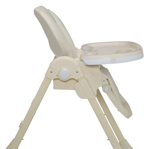 Delta Children Little Folks 2-in-1 SlimFold High Chair for Babies and Toddlers, Sage Green