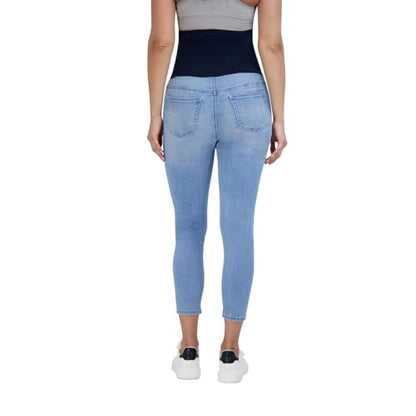 Savi Parker Women’s Maternity Jeans Over The Belly - Pregnancy Clothes for All Seasons, Maternity Pants