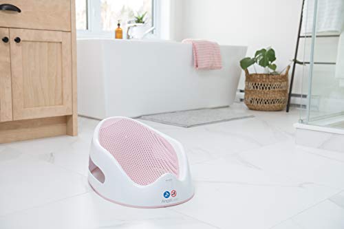 Angelcare Baby Bath Support (Pink) | Ideal for Babies Less than 6 Months Old