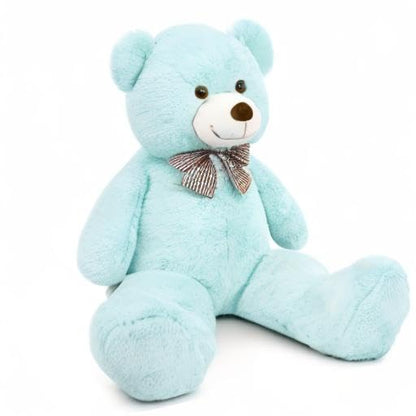 MaoGoLan Giant Big Teddy Bear 4 Feet 47 inch Life Size Tan Plush Bear Brown Stuffed Animal for Children Boyfriend