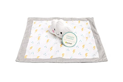 Pearhead Cloud Security Blanket, Soft Baby Lovey for Babies, Snuggle Toy Stuffed Animal, Newborn Infant and Toddler Security Toy, Baby Boy or Baby Girl Lovie, New Baby Gift, White Cloud Lovey