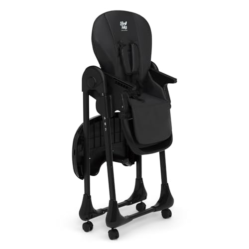 Delta Children Little Folks 2-in-1 SlimFold High Chair for Babies and Toddlers, Sage Green