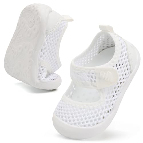 BARERUN Toddler Water Shoes Barefoot Water Shoes for Kids Baby Wide Aqua Socks with Arch Support Quick-Dry Breathable Boys Girls Sandals Walking Shoes for Beach Swim Pool Shoes