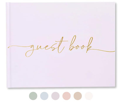 Lamare Elegant Blank Page Wedding Guest Book – The Perfect Polaroid Guest Book for Wedding Receptions, Birthdays, Baby Showers, and Special Events – A Stylish Sign-in Book for Guests