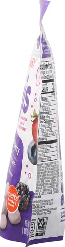 Happy Baby Organics Yogis Freeze-Dried Yogurt & Fruit Snacks, Variety Pack, 1 Ounce (Pack of 6)