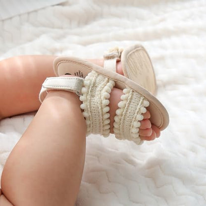 Baby Sandals Infant Boys Girls Summer Dress Flat Shoes Beach Sandals Newborn Crib Shoes First Walkers Prewalkers