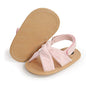 myppgg Baby Boys Girls Summer Sandals Non-Slip Soft Sole Infant Slippers Cotton Crib Shoes for Toddler First Walkers