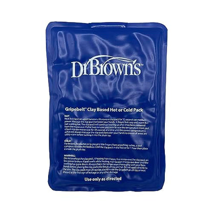 Dr. Brown's Infant Gripebelt Heated Belly Band, Soothe Baby's Tummy with Gentle Warmth and Compression, Hedgehog, 0m+
