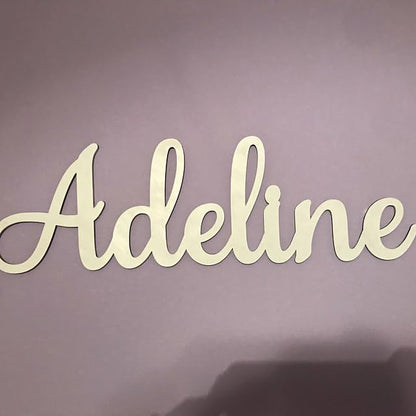 Custom Wood Name Sign, Personalized Wood Signs, Nursery Wall Decor, Baby Boy or Girl Name Sign, Large Word Cut Outs