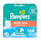 Pampers Baby Wipes Multi-Use Fragrance Free 9X Pop-Top Packs 504 Count