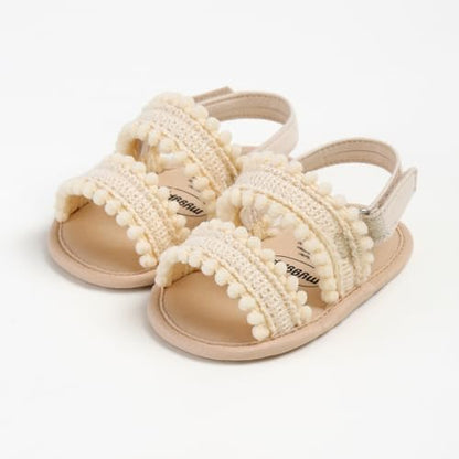 Baby Sandals Infant Boys Girls Summer Dress Flat Shoes Beach Sandals Newborn Crib Shoes First Walkers Prewalkers
