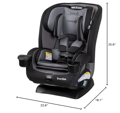 Safety 1st Everslim DLX Slim Convertible Car Seat– A 4-in-1 Convertible Child Safety Car Seats; Baby Car Seats for 5-100 lbs, Dunes Edge