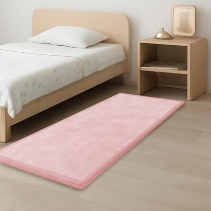 1.3" Thick Baby Play Mat,Ultra Soft Elasti-Foam 50×50 Playpen Mat for Tummy Time,Water-Repellent Coral Fleece Nursery Rug for Infants,Toddlers,Kids,Non-Slip Safe for Crawling(Light Grey)