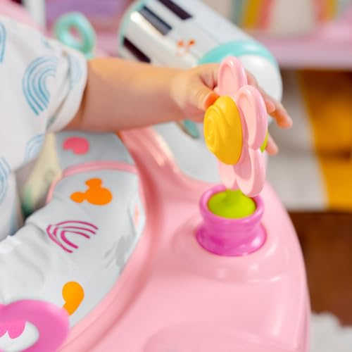 Bright Starts Disney Baby Finding Nemo Sea of Activities Baby Activity Center Jumper with Interactive Toys, Lights, Songs & Sounds, 6-12 Months (Blue)