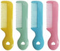 Pack Of 4 Round Tip Bristles Baby Cute Comb Baby Grooming For Sensitive Scalp Skin, for Nursery Newborn Infant Girl Boy Kids Comb Baby