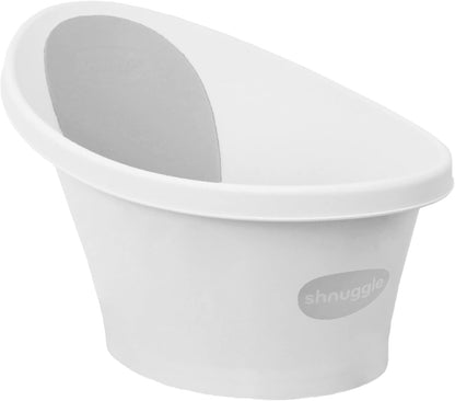 Newborn Baby Bath | Built in Support Bump and Soft Backrest | Suitable from Newborn | Bath Seat Support Includes Plug | Blossom Pink
