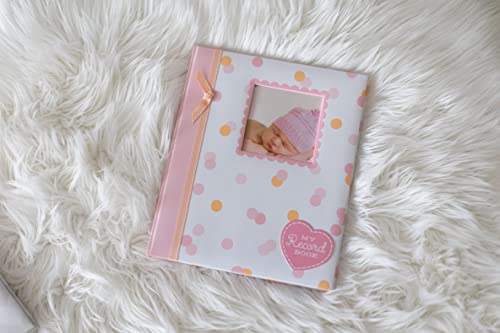 Bird Photo Album, Memory Keepsake Babybook, Gender-Neutral Baby Accessory for New and Expecting Parents, Pink