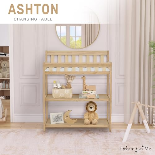 Dream On Me Ashton Changing Table, Natural, 34x20x40 Inch (Pack of 1)
