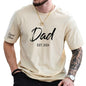 Personalized Custom Dad T-Shirt, Dad Gifts, Papa, Daddy