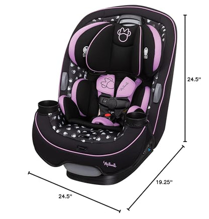 Disney Convertible Car Seat, Rear Facing 5-40 pounds, Forward Facing 30-65 pounds, Booster 40-100 lbs, Convert From Infant to Toddler, Simply Mickey