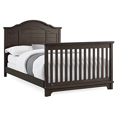 Delta Children Simmons Kids Asher 6-in-1 Convertible Crib with Toddler Rail, Aged Oak