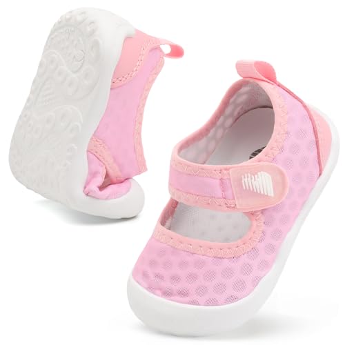 BARERUN Toddler Water Shoes Barefoot Water Shoes for Kids Baby Wide Aqua Socks with Arch Support Quick-Dry Breathable Boys Girls Sandals Walking Shoes for Beach Swim Pool Shoes