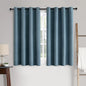 MIULEE 100% Blackout Linen Textured Curtains for Bedroom Solid Thermal Insulated Natural Beige Grommet Room Darkening Curtains & Drapes Luxury Decor for Living Room Nursery 52 x 84 Inch (2 Panels)