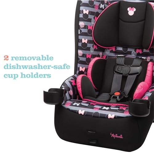 Disney Baby Jive 2 in 1 Convertible Car Seat,Rear-Facing 5-40 pounds and Forward-Facing 22-65 pounds, Mickey Teal